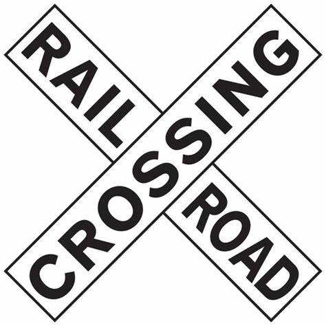 Rail Crossing sign